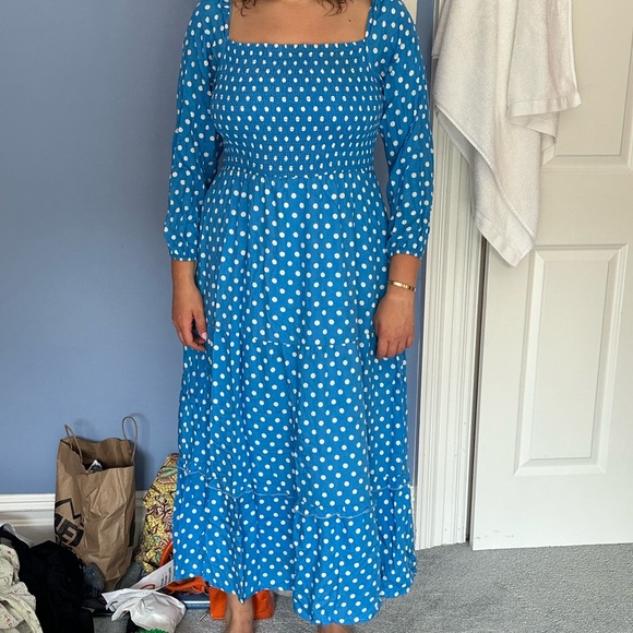 Anthropologie Dolan Left Coast Collective Maxi Dress size large - Picture 3 of 5